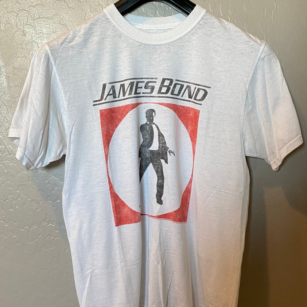 James Bond 007 - by Mustache Brigade - T-Shirt - Size M